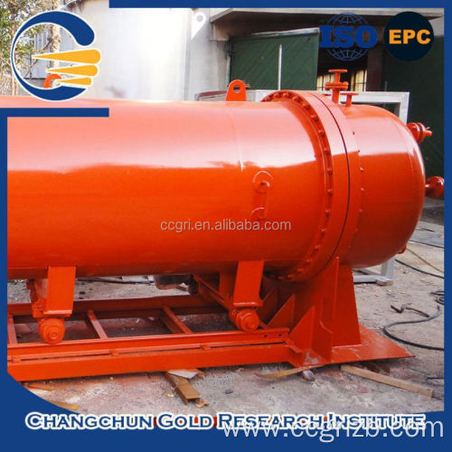 High elution rate electric tank for gold mine